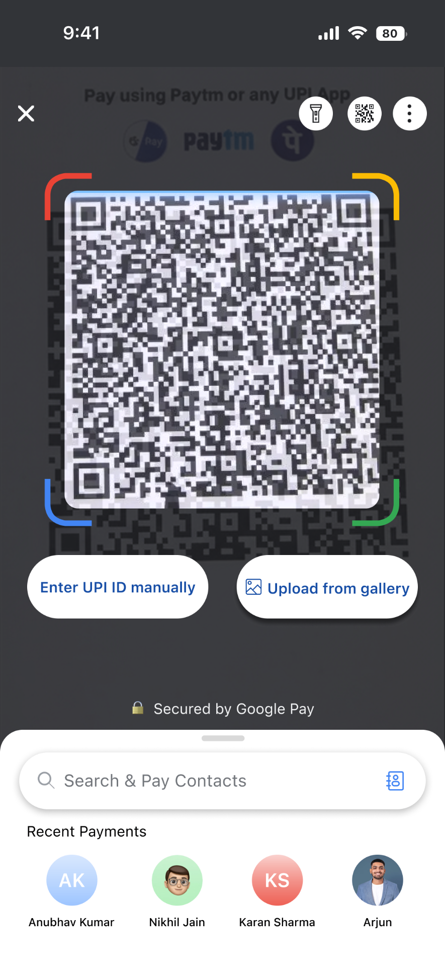 Designing for certainty - Scan & Pay