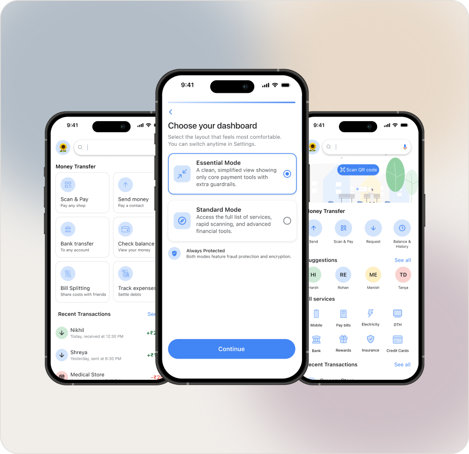 Google Pay Inclusive UPI on iPhone 15 Pro