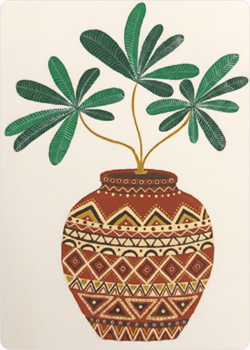 The abstract pot