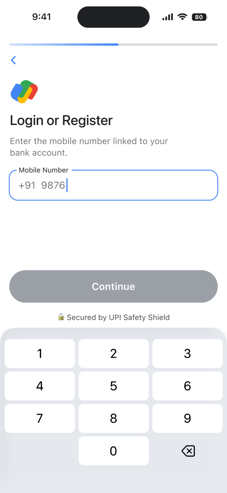 Setting up with confidence - Phone Verification